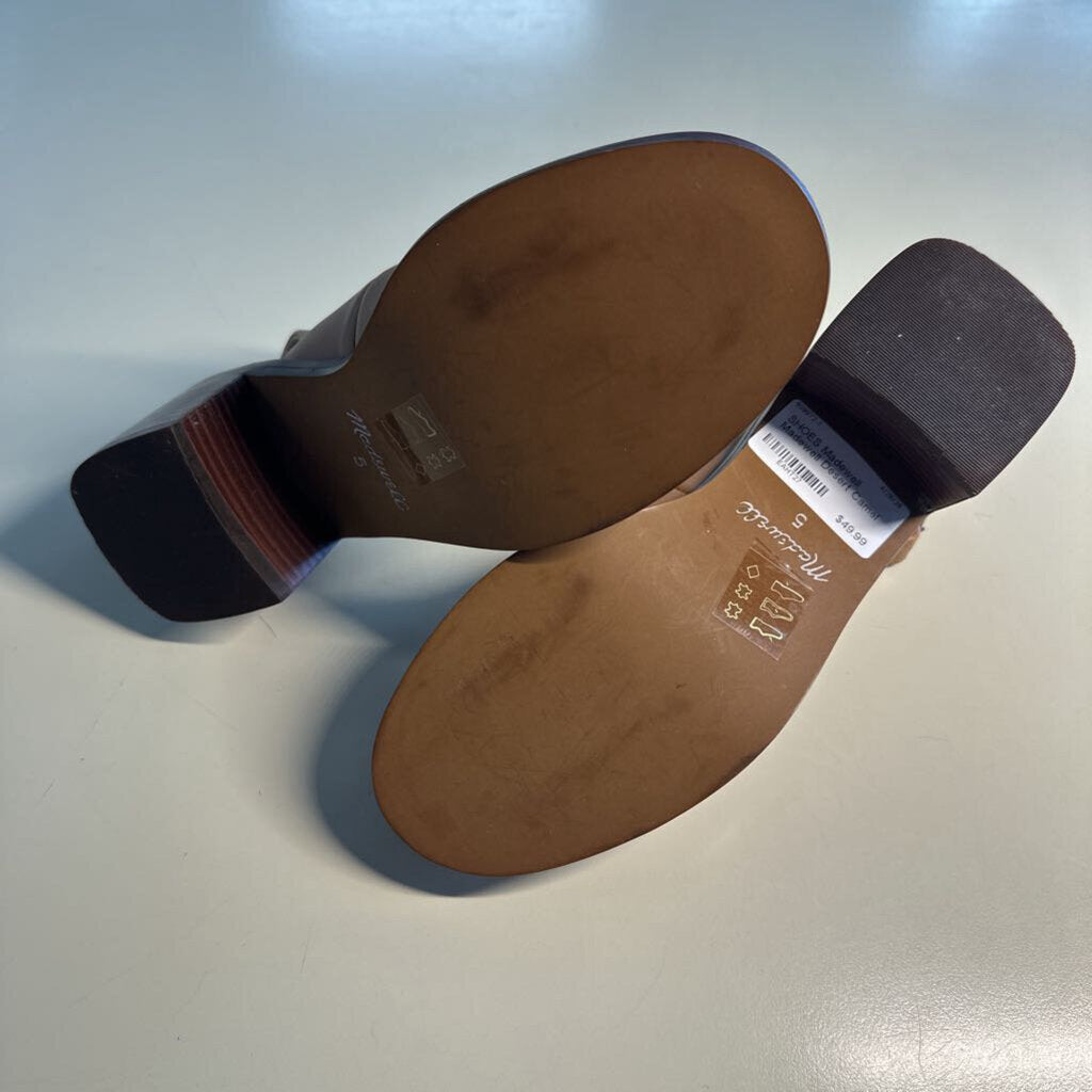 Madewell Desert Camel "The Mervin" Slingback Loafer 5.0