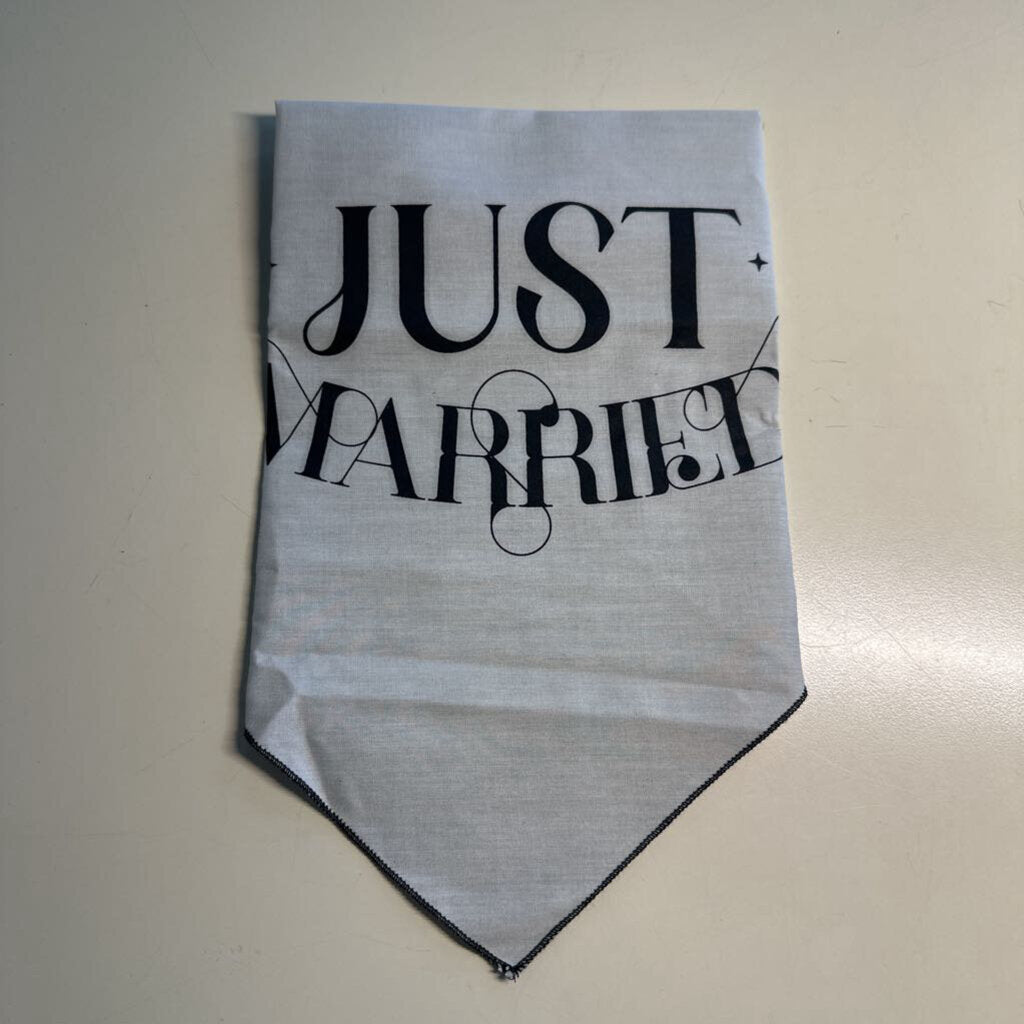 Top Paw Pet Bandana "Just Married"