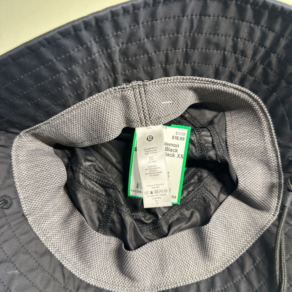 Lululemon Black Bucket Hat