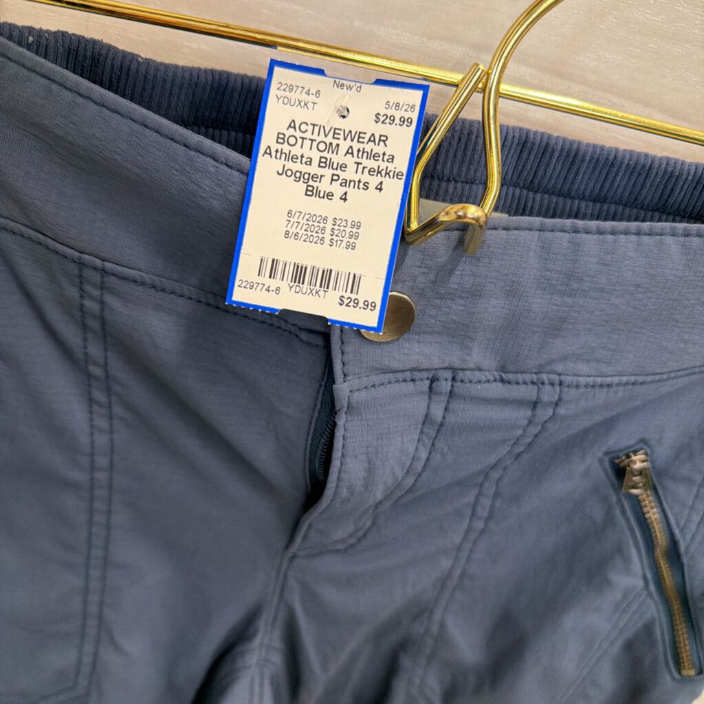 Athleta Blue Trekkie Jogger Pants 4