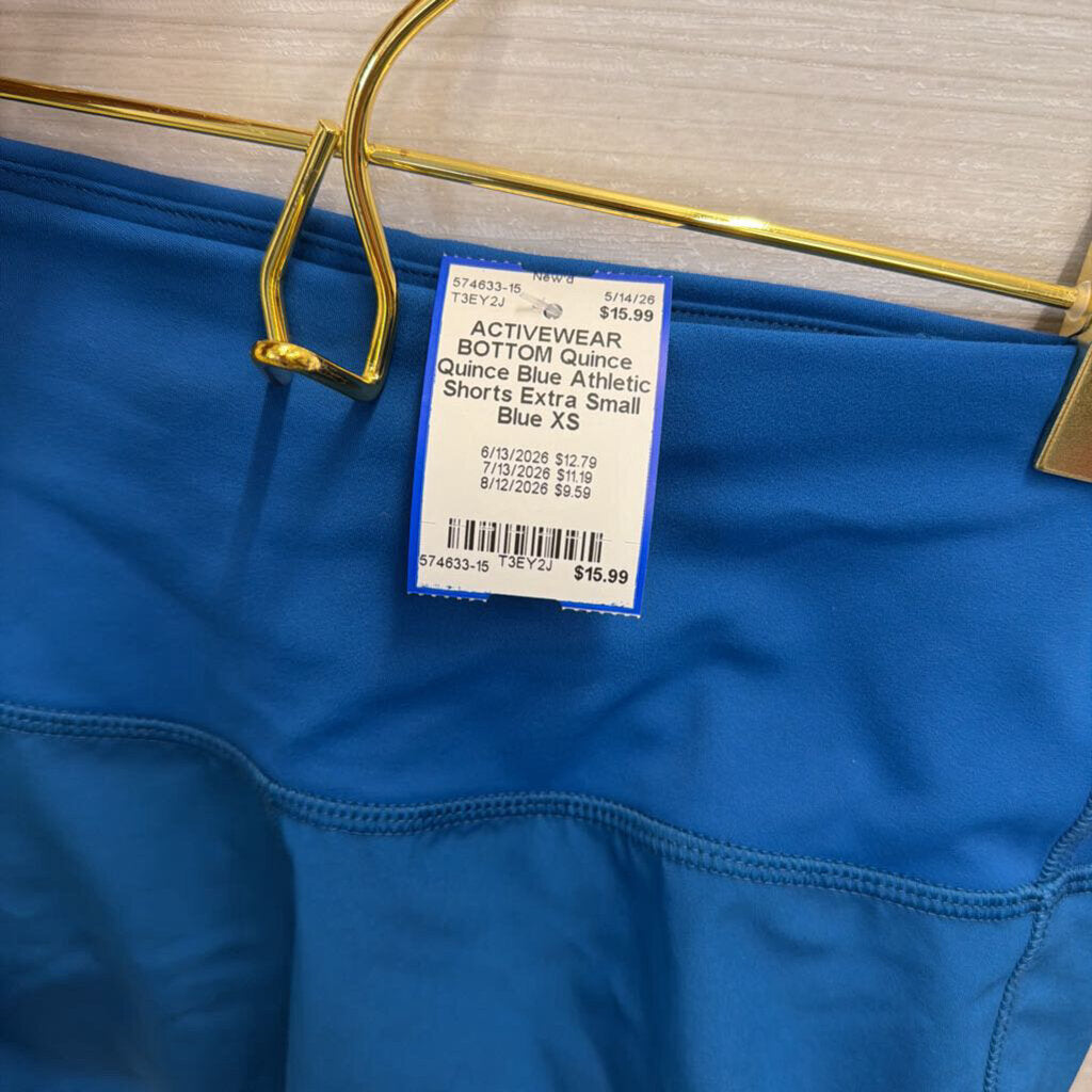 Quince Blue Athletic Shorts Extra Small