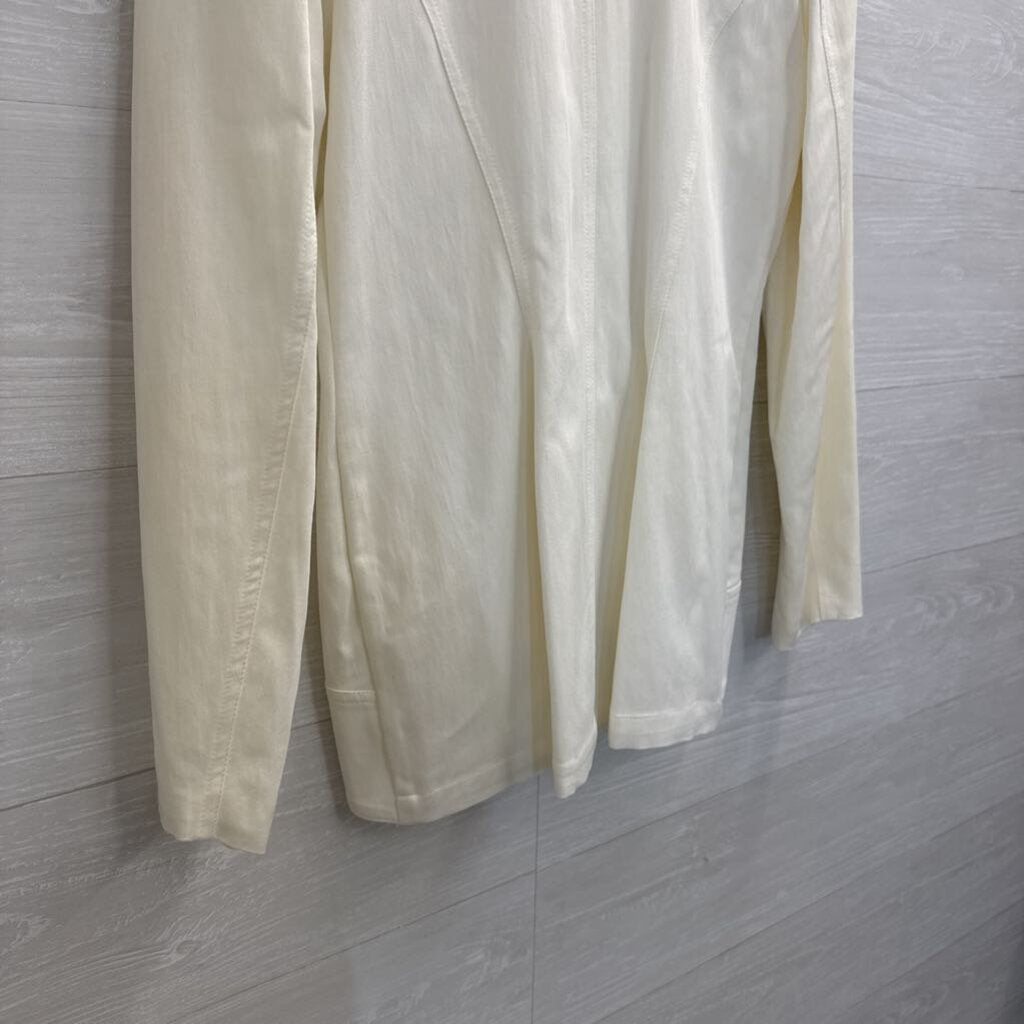 Vintage Rhonda Harness White Blazer Jacket 10