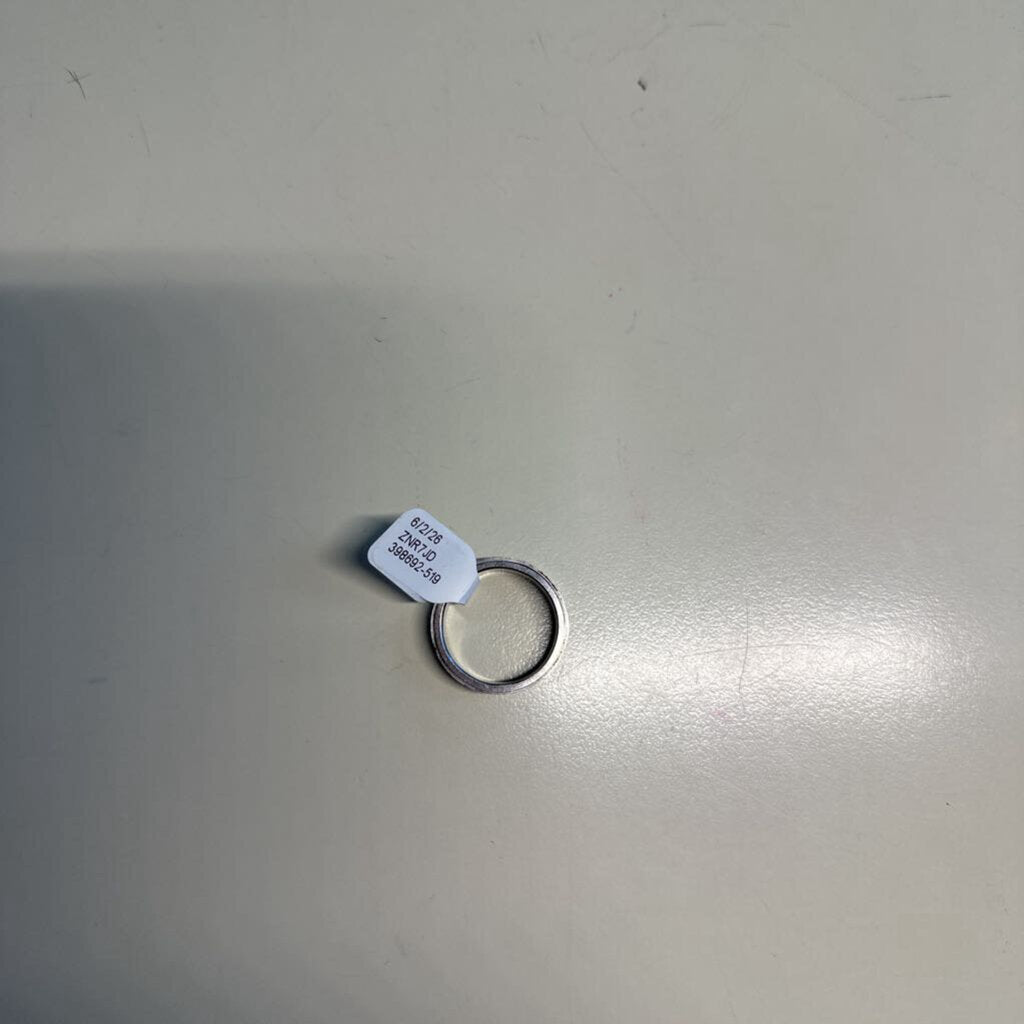Silver Worry Band Ring