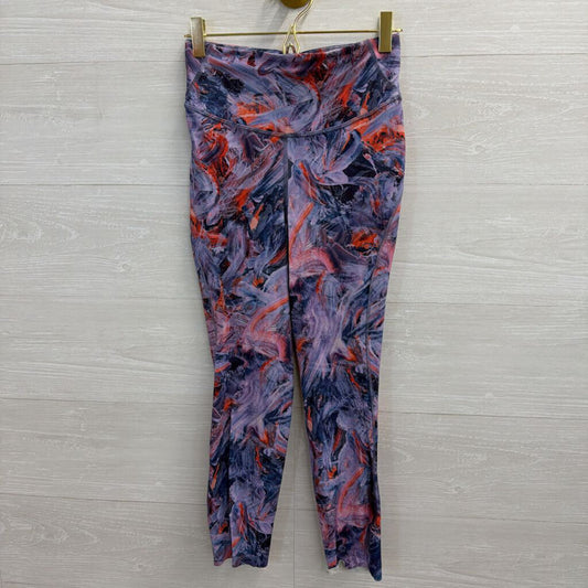 Lululemon Purple/ Multi Print Athletic Leggings 4