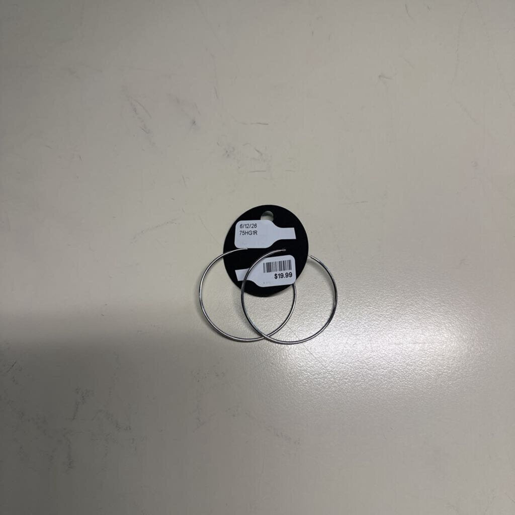 Sterling Silver Hoop Earrings