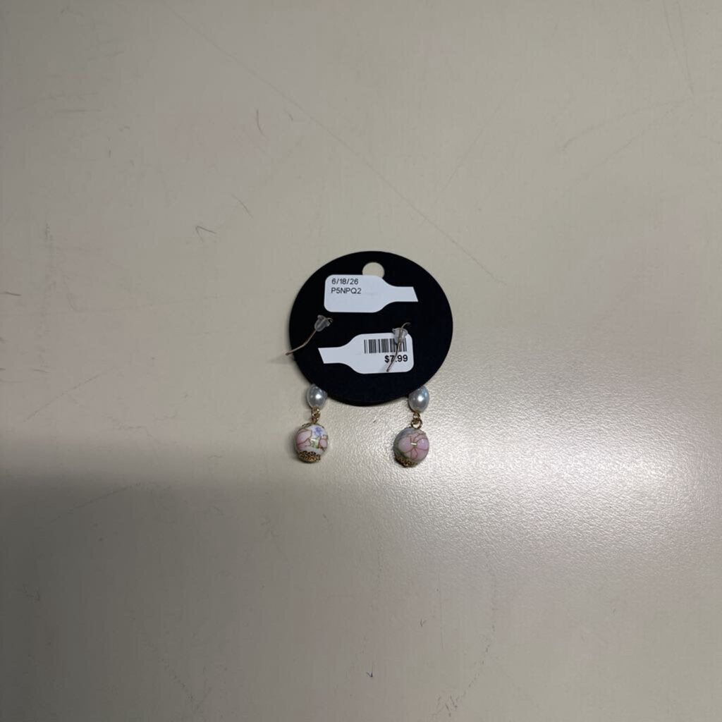 Pearl Drop Dangle Earrings