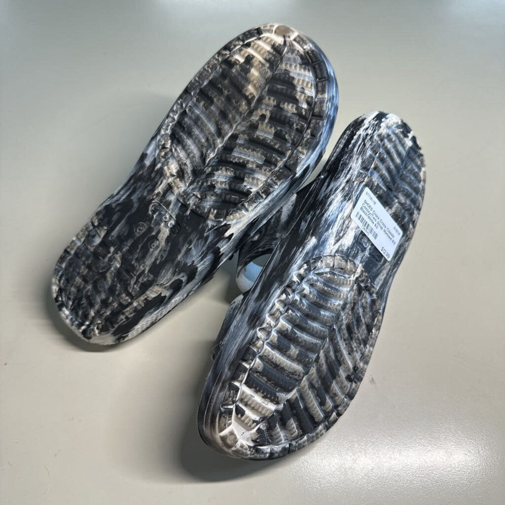 Crocs Classic Cozzzy/Two Strap Marbled 8.0