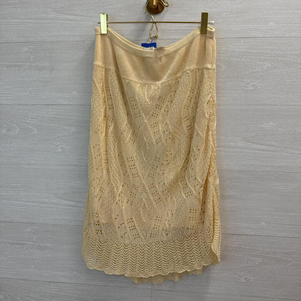 Sigrid Olsen Stretch Lace Skirt Extra Small