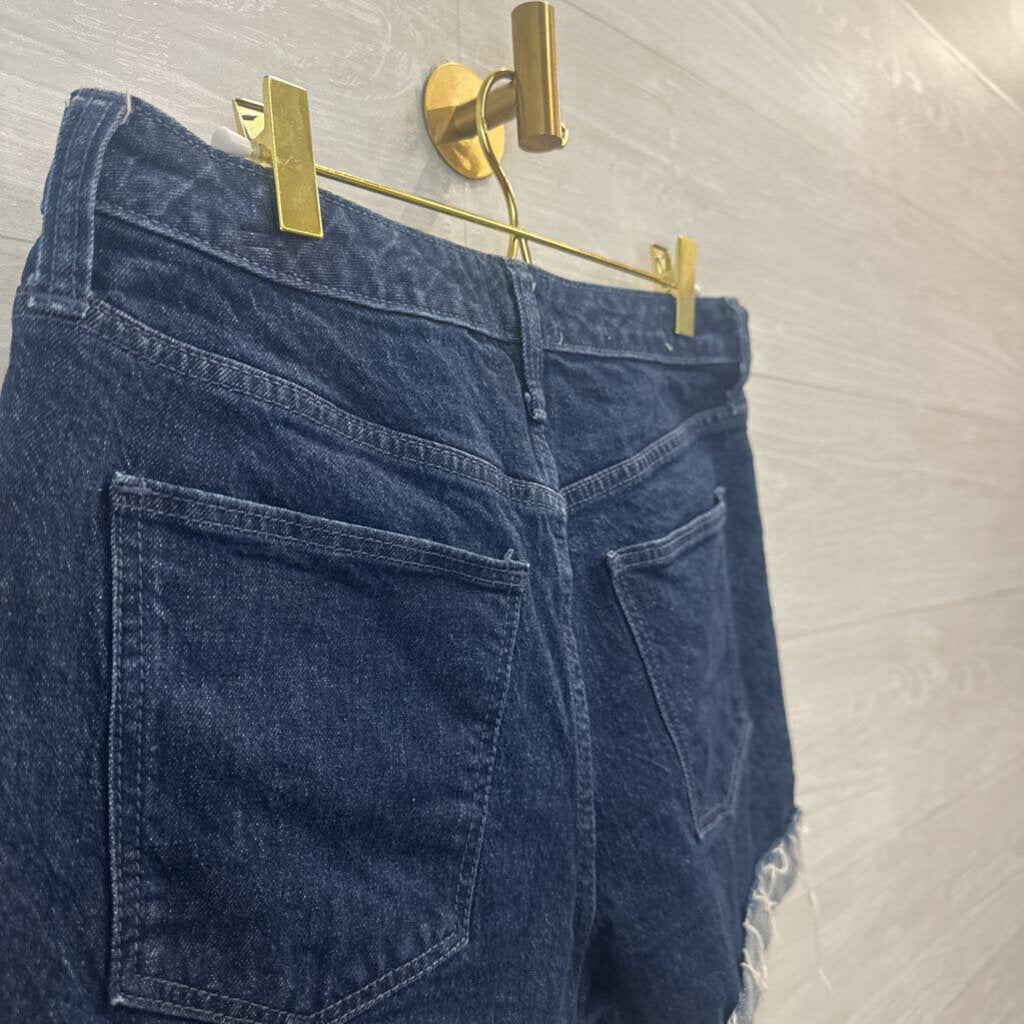 Universal Thread Dark Wash Denim Shorts 8