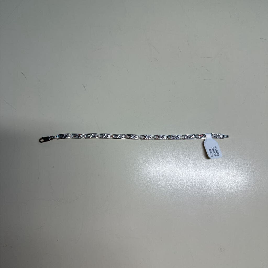 Vintage Inspired Sterling Silver Bracelet