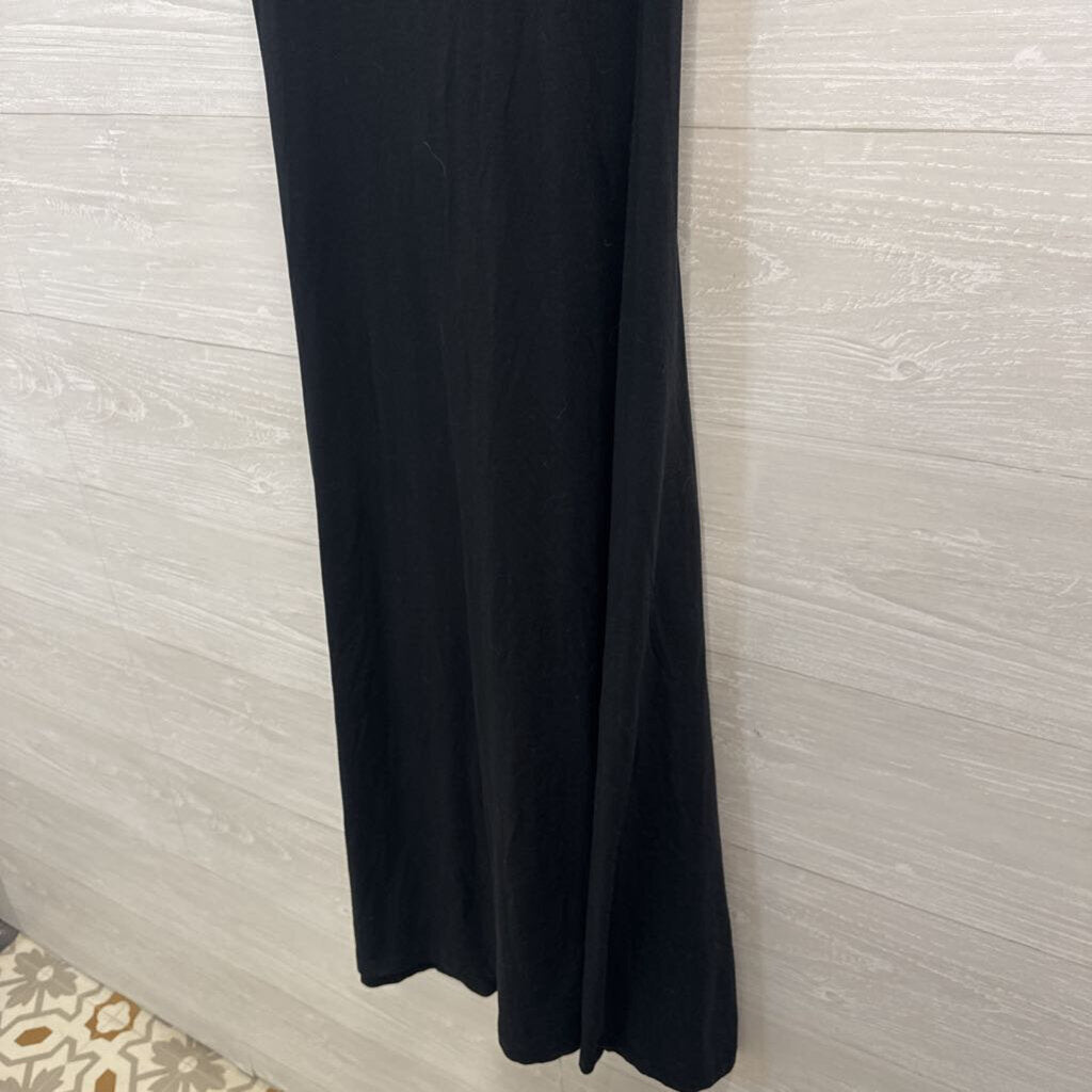 Lands End Midi Dress With Tie Medium