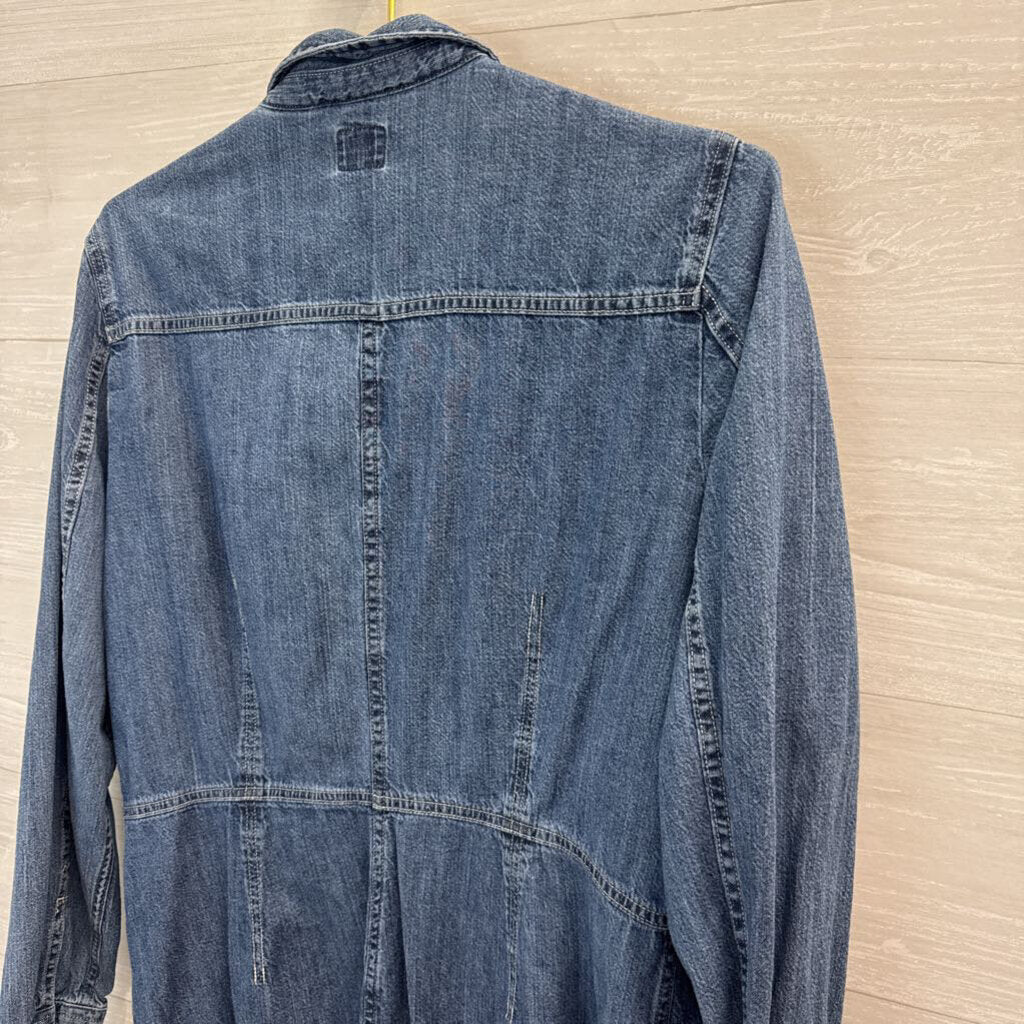 Levis Long Sleeve Denim Dress Extra Large
