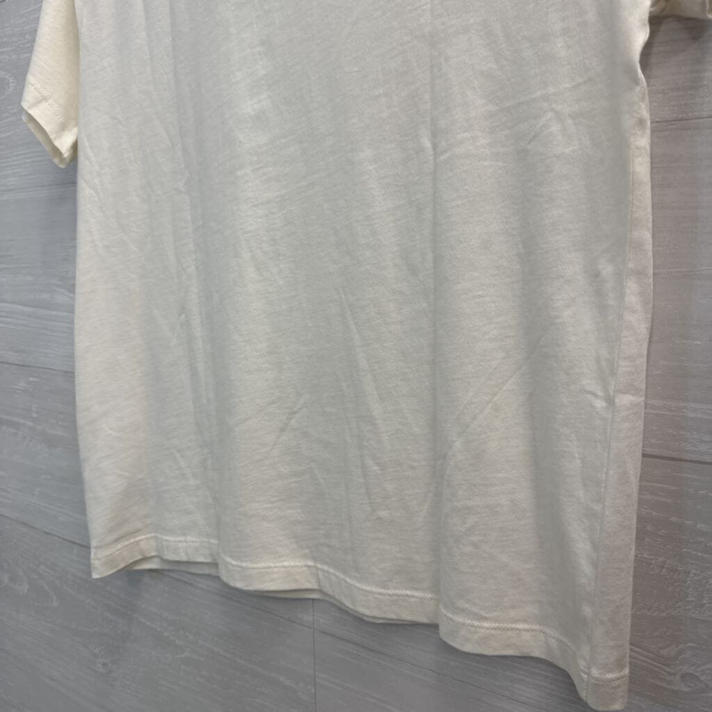 J. Crew Beaded Bow T-Shirt Medium