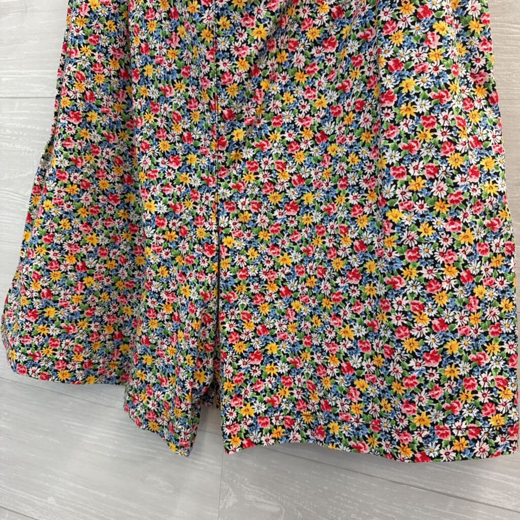 Liz Claiborne Floral Button Up Skort 14