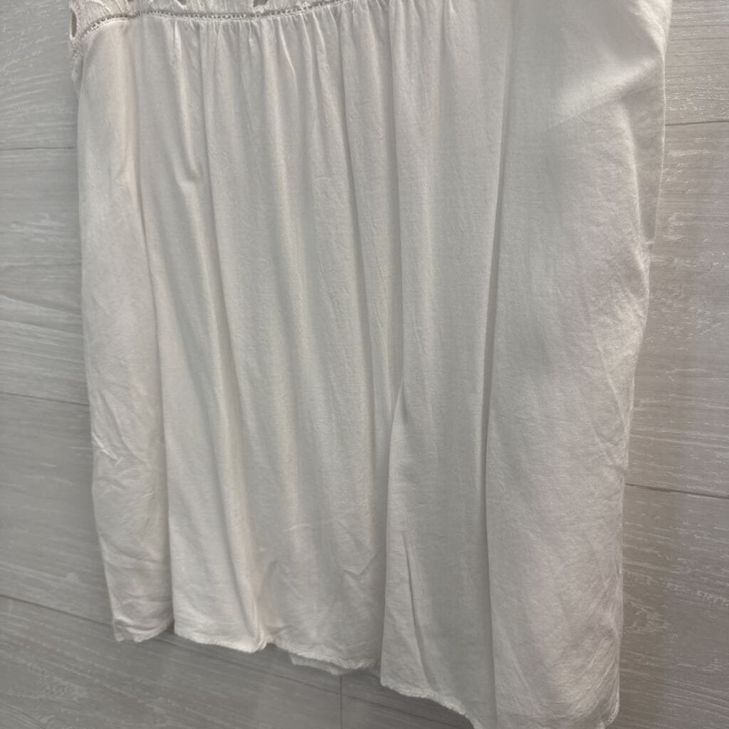 Lilly Pulitzer Sleeveless Woven White Tank Extra Small