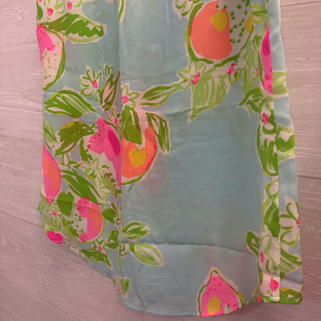 Lilly Pultizer Sleeveless Silky Blouse Extra Small