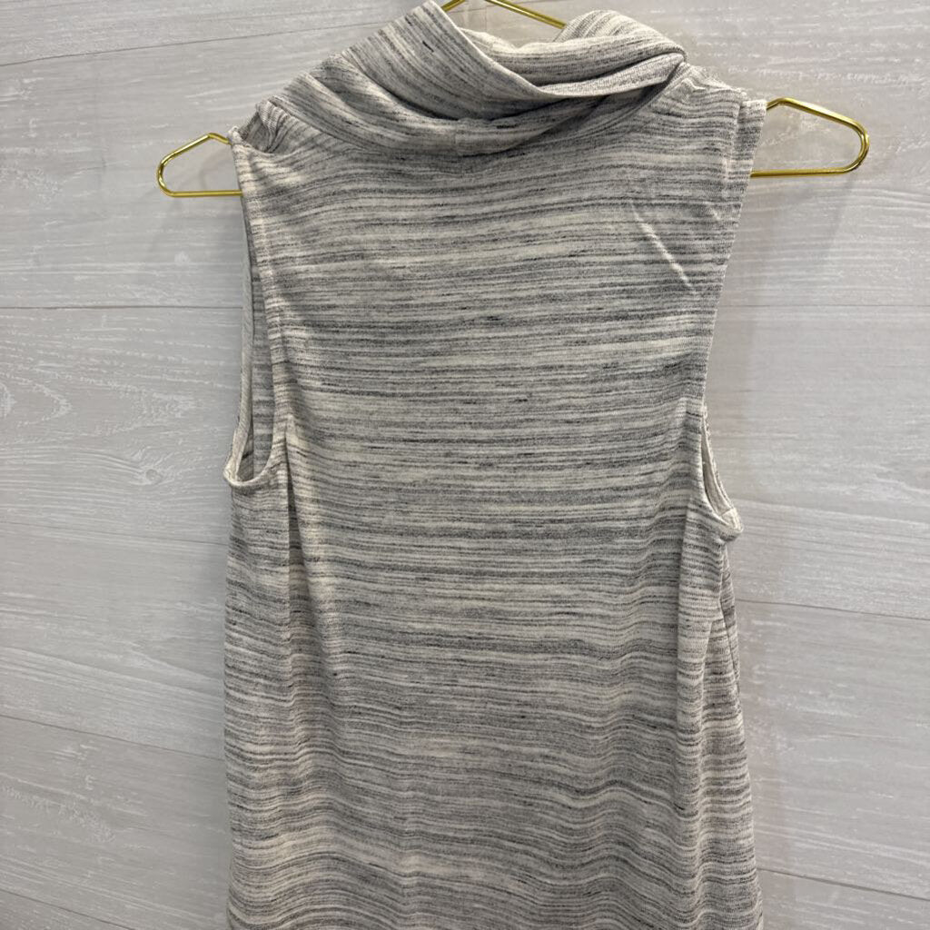 Dolan Anthropologie Sleeveless Knit Grey Top Extra Small