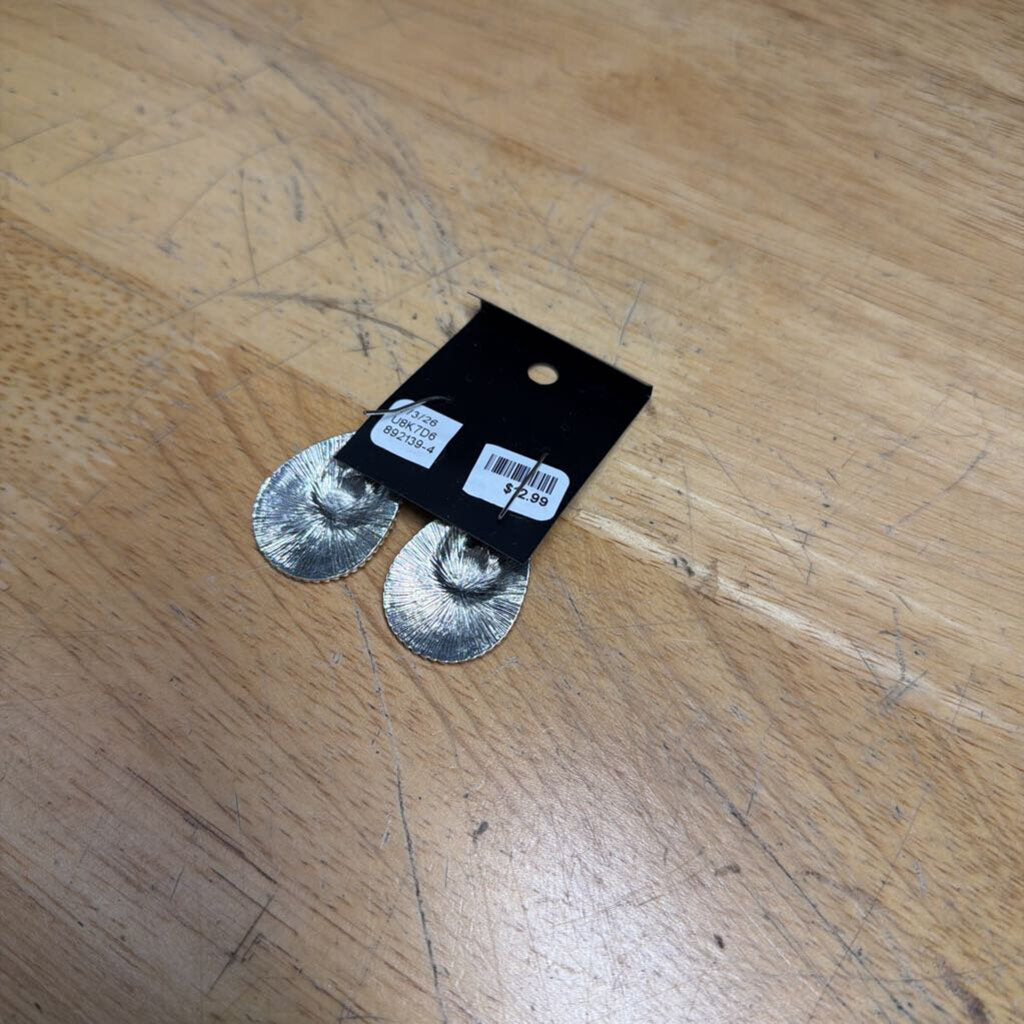 Silver Drop Earrings