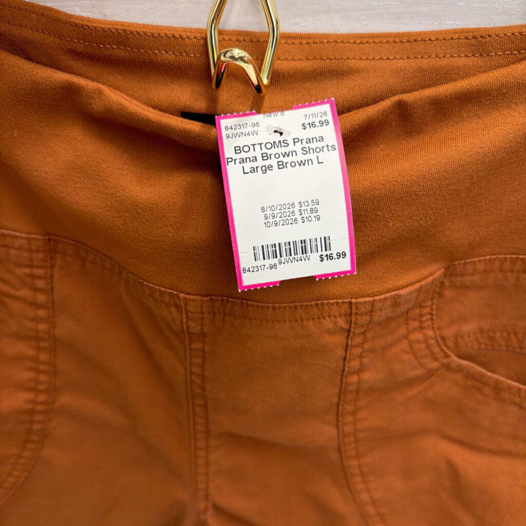 Prana Brown Shorts Large