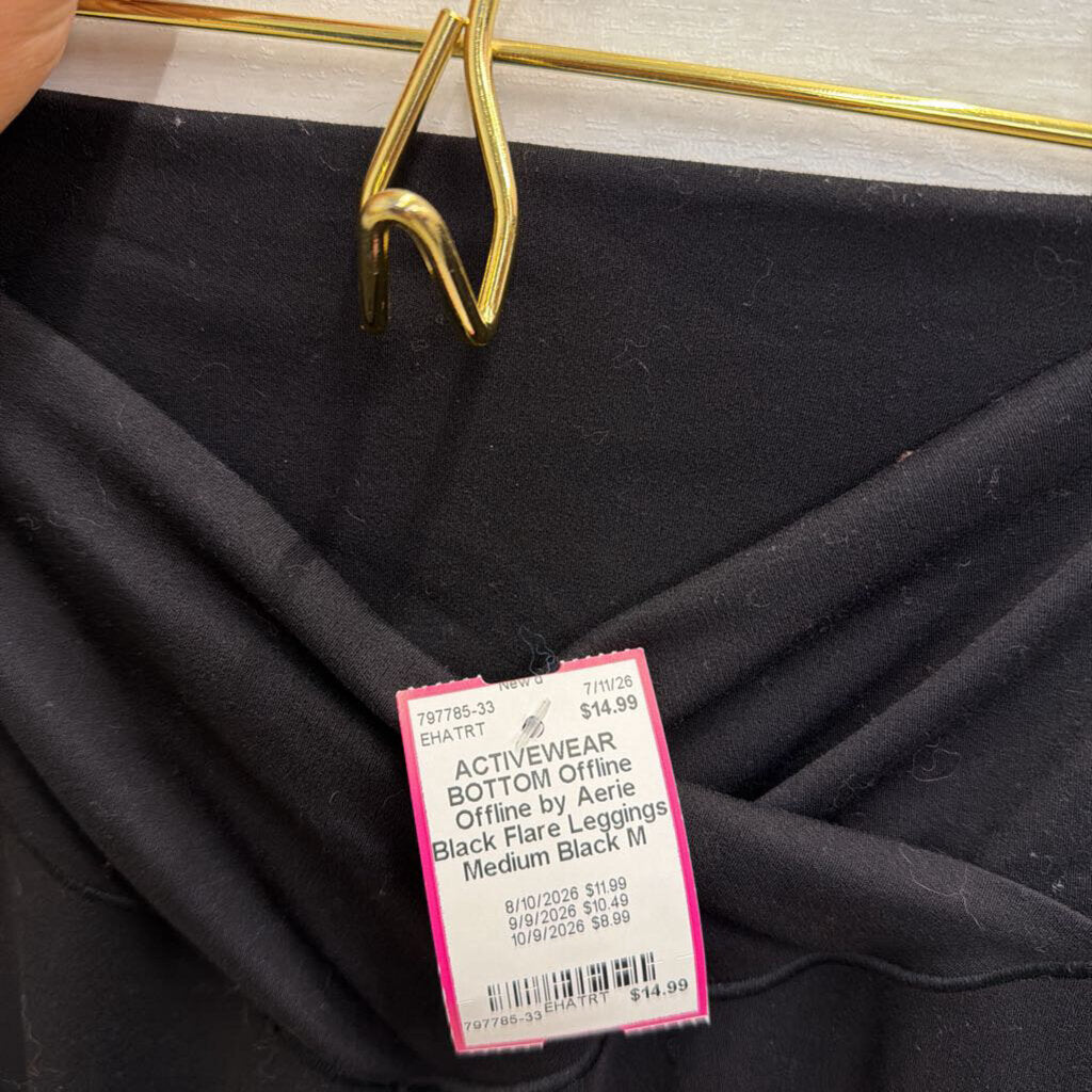 Offline by Aerie Black Flare Leggings Medium