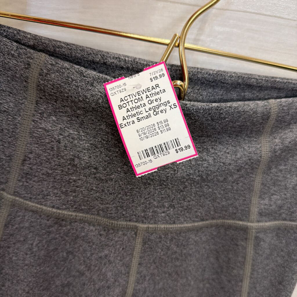 Athleta Grey Athletic Leggings Extra Small
