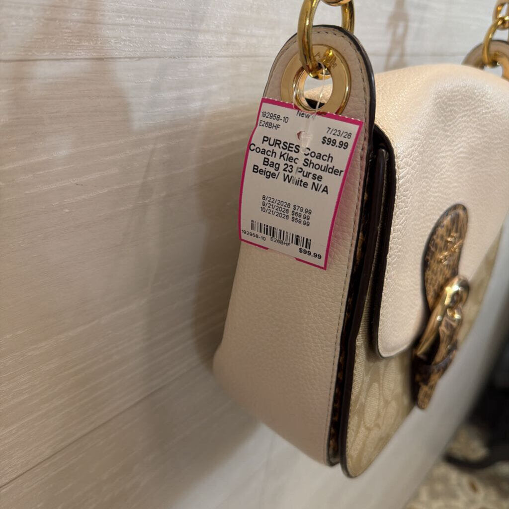 Coach Kleo Shoulder Bag 23 Purse
