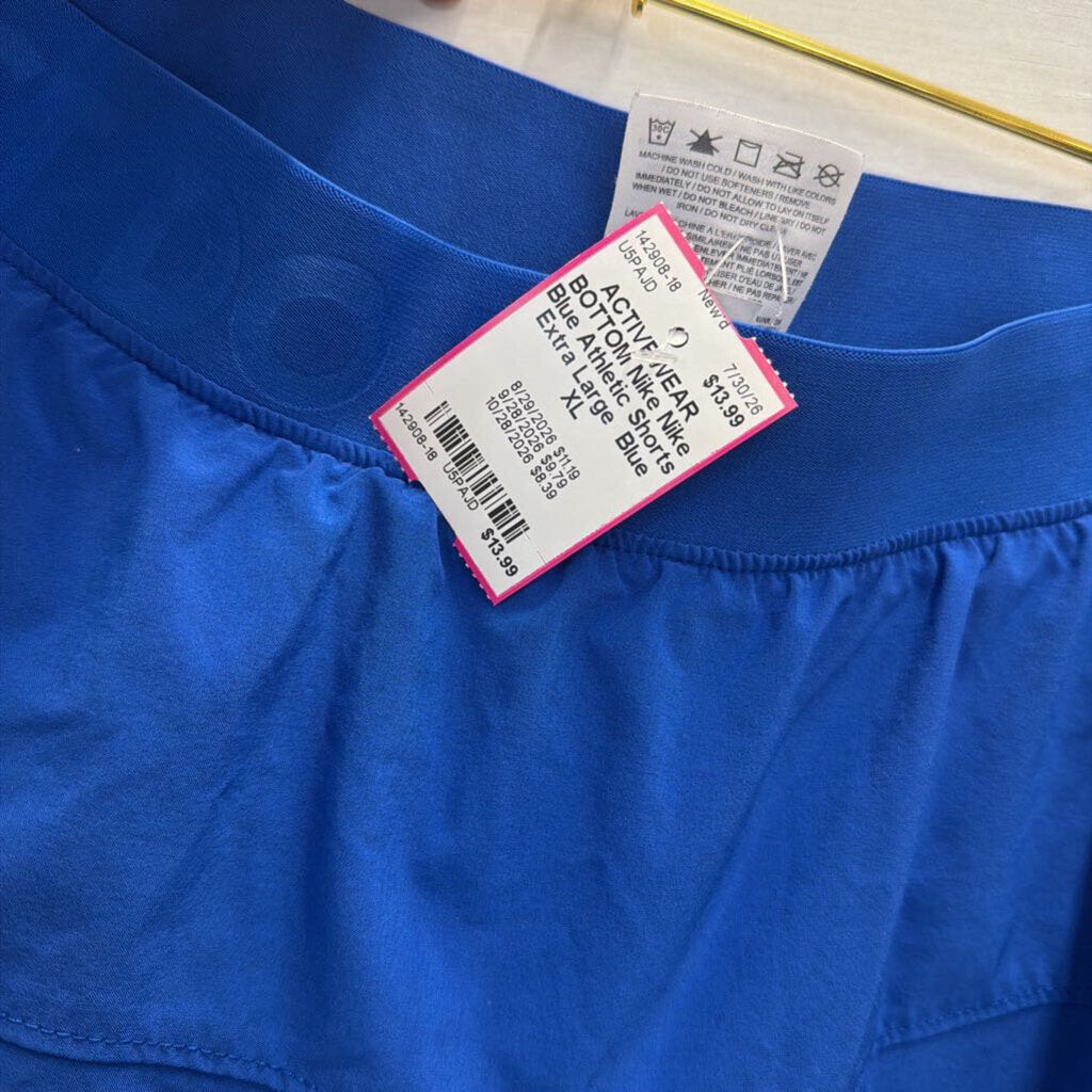 Nike Blue Athletic Shorts Extra Large