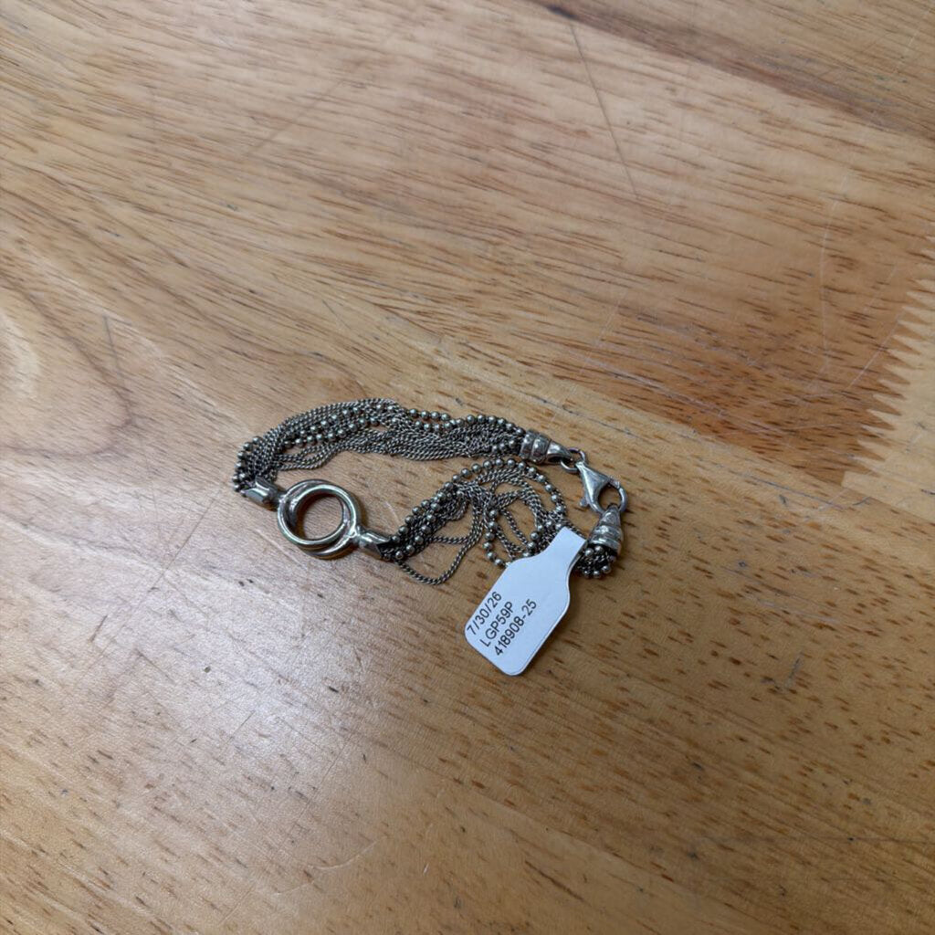 Silver Layered Bracelet