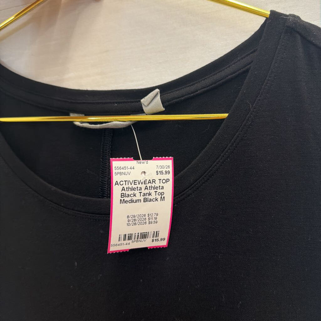 Athleta Black Tank Top Medium