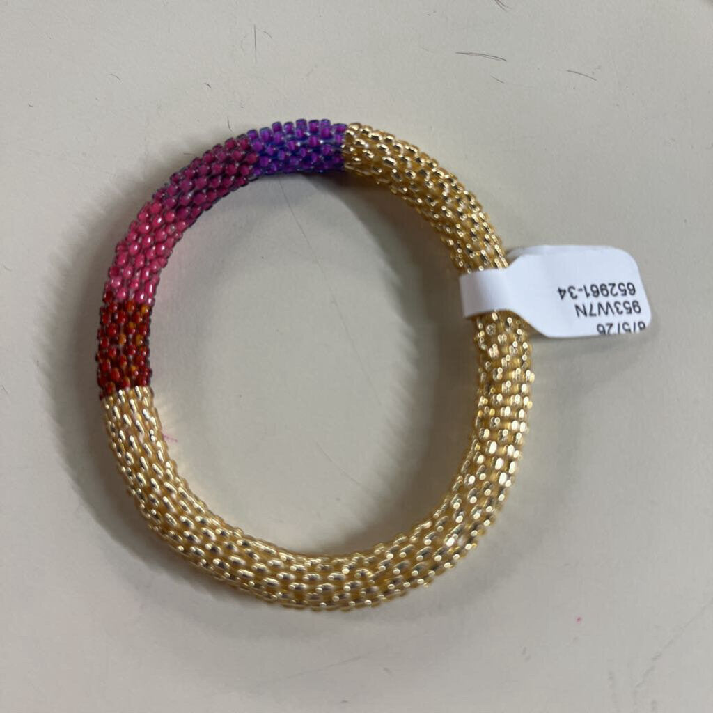 Beaded Roll Stretchy Bracelet