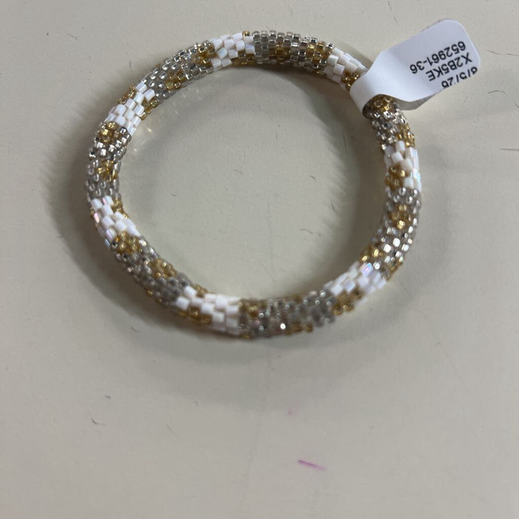 Beaded Roll Stretchy Bracelet