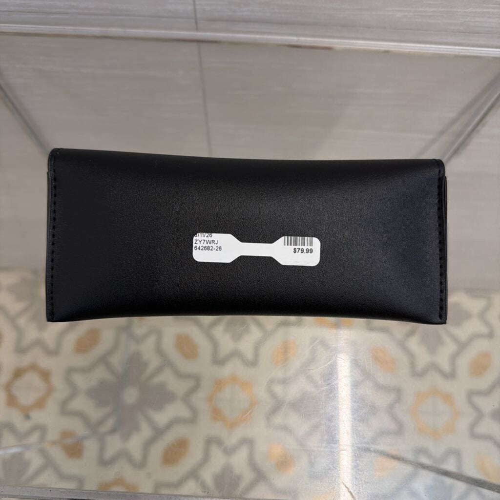 Fyn and Fia Black Square Sunglasses