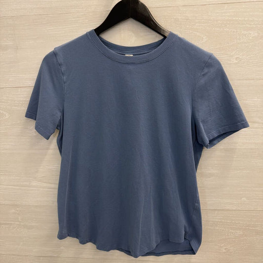 Lululemon Blue Short Sleeve Athletic Top 4