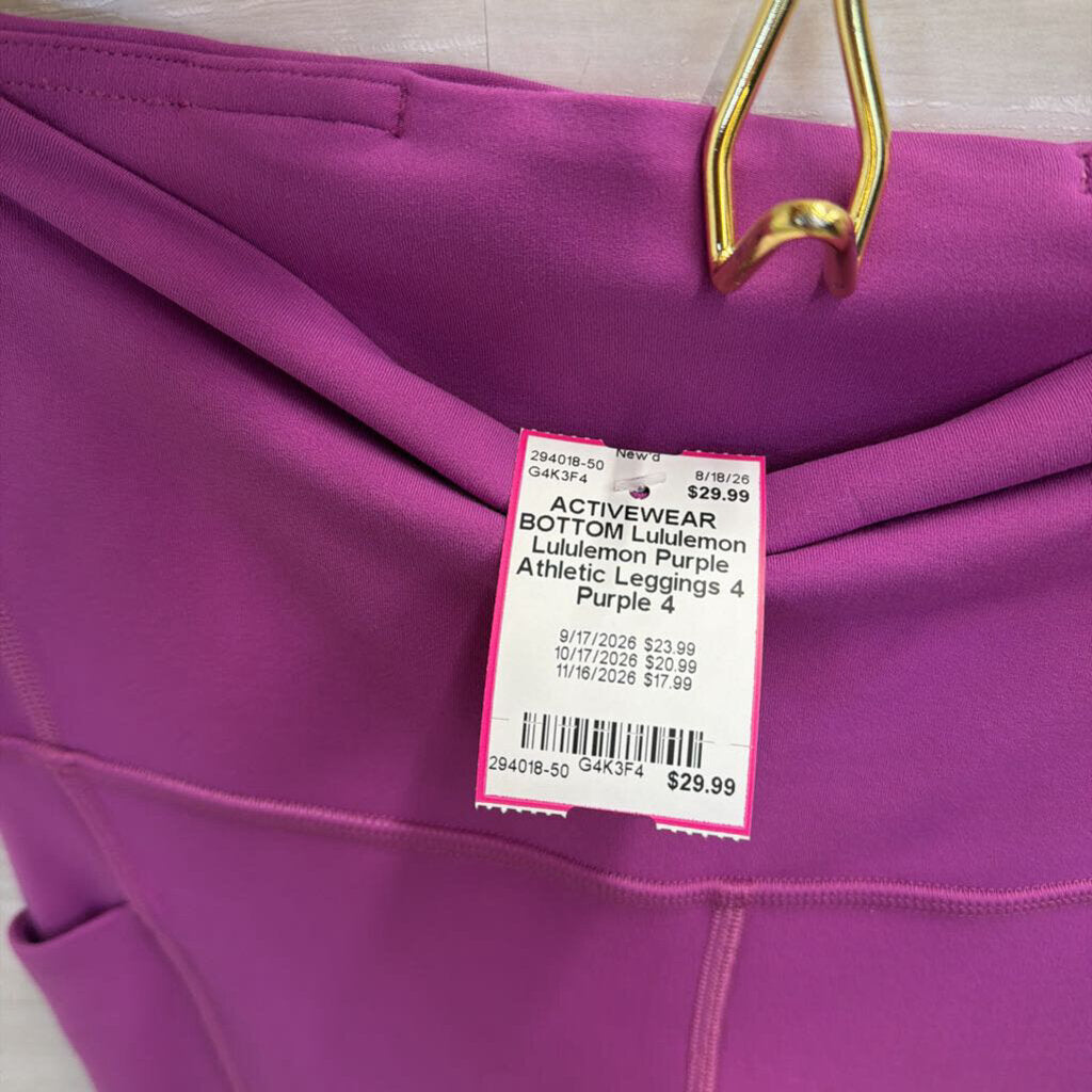 Lululemon Purple Athletic Leggings 4
