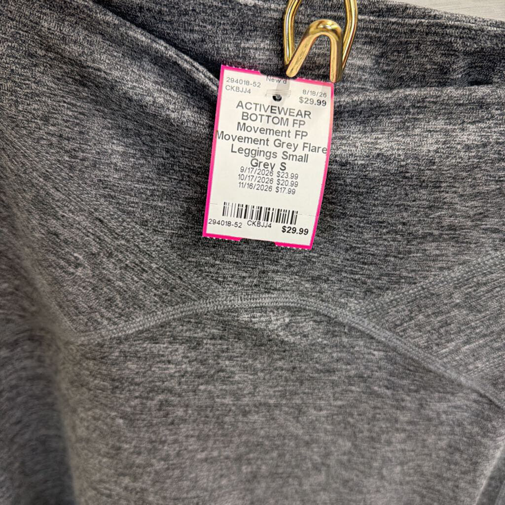 FP Movement Grey Flare Leggings Small