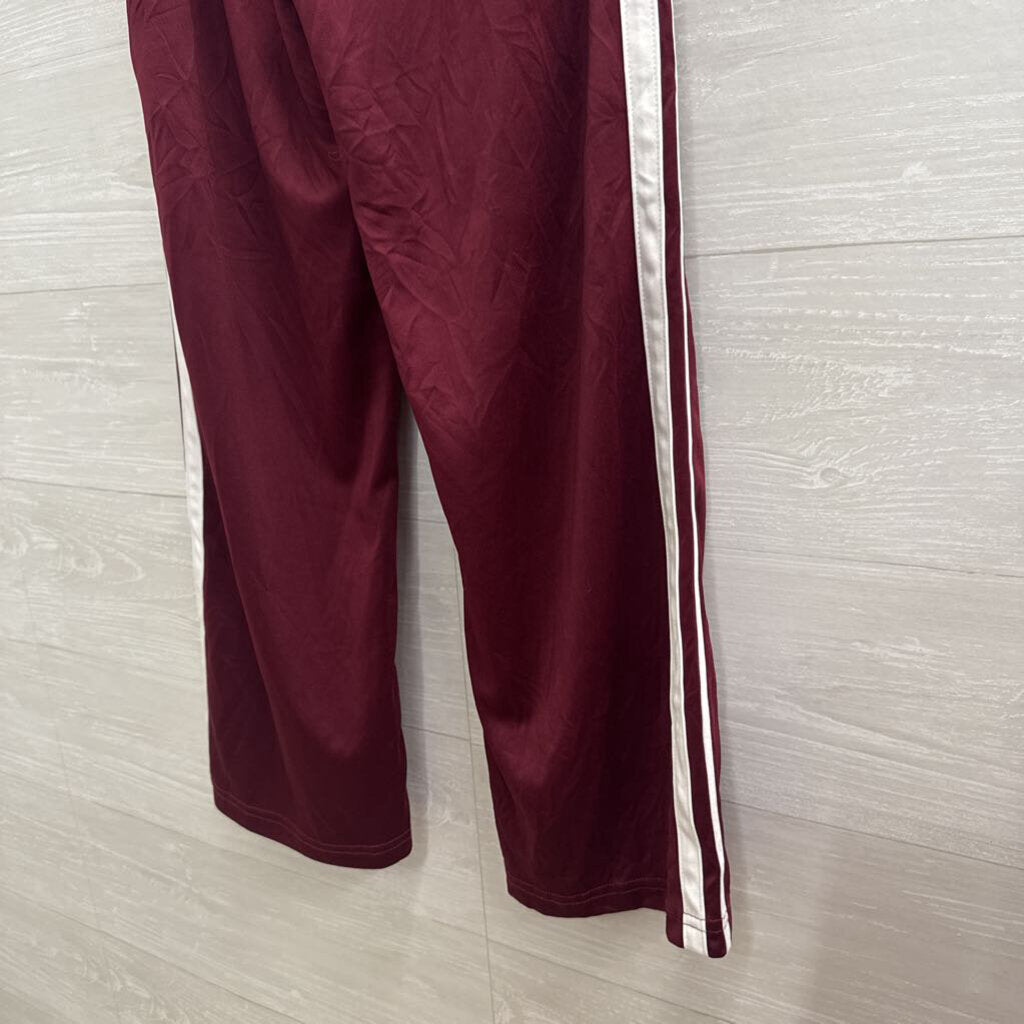 Tapata Burgundy/ White Track Pants Medium