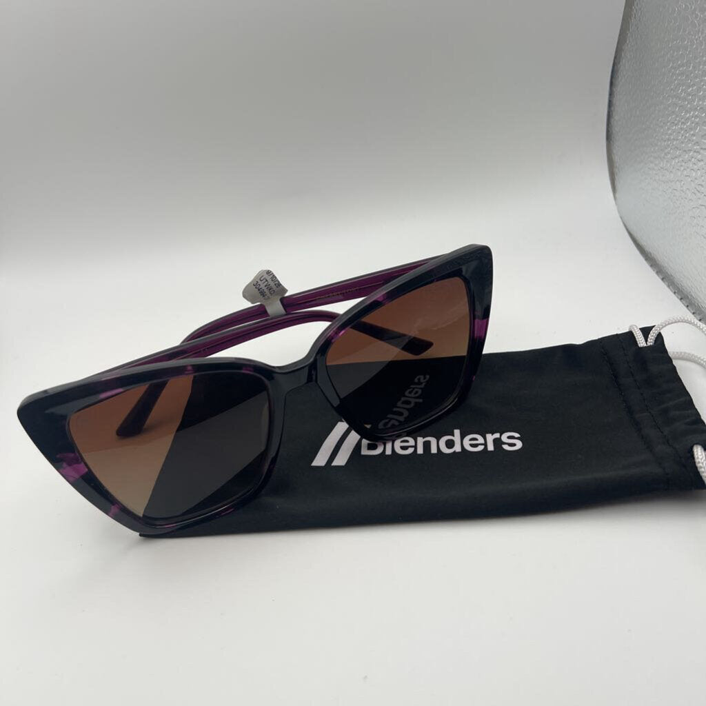 Blenders Purple Tortoiseshell Cat Eye Sunglasses