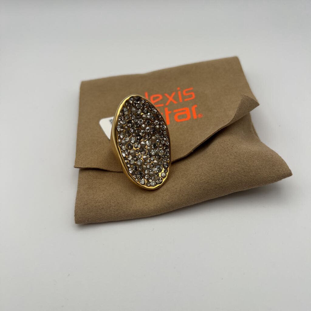 Alexis Bittar Gold Druzy Statement Ring