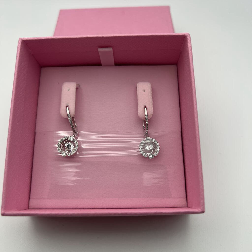 Swarovski Silver/ Rhinestone Earrings