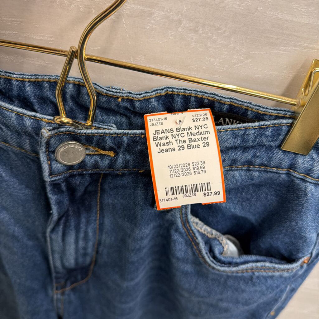 Blank NYC Medium Wash The Baxter Jeans 29