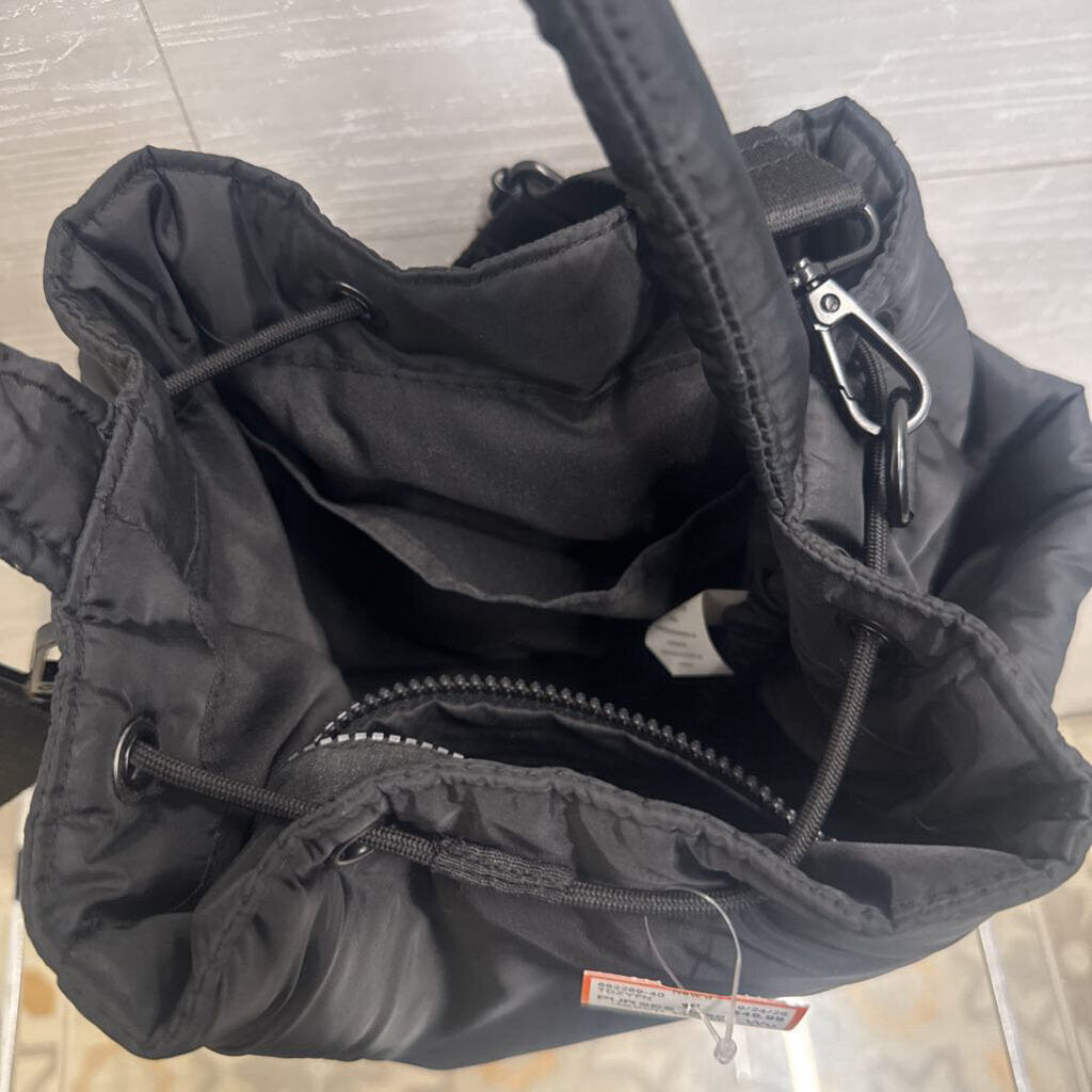 Jason Wu Black Quilted Puffer Bucket Bag