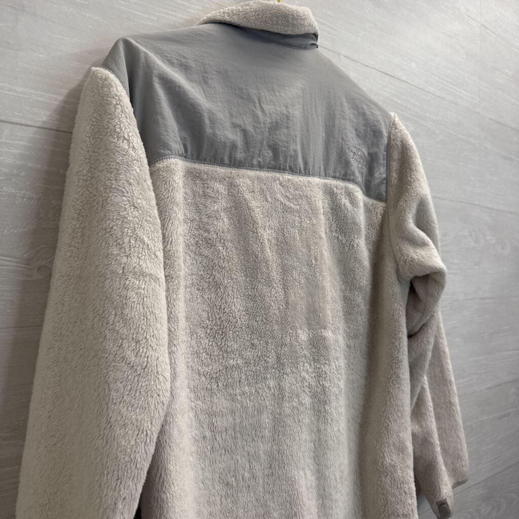 The North Face Grey Soft Fleece Zip Up Jacket Extra Large