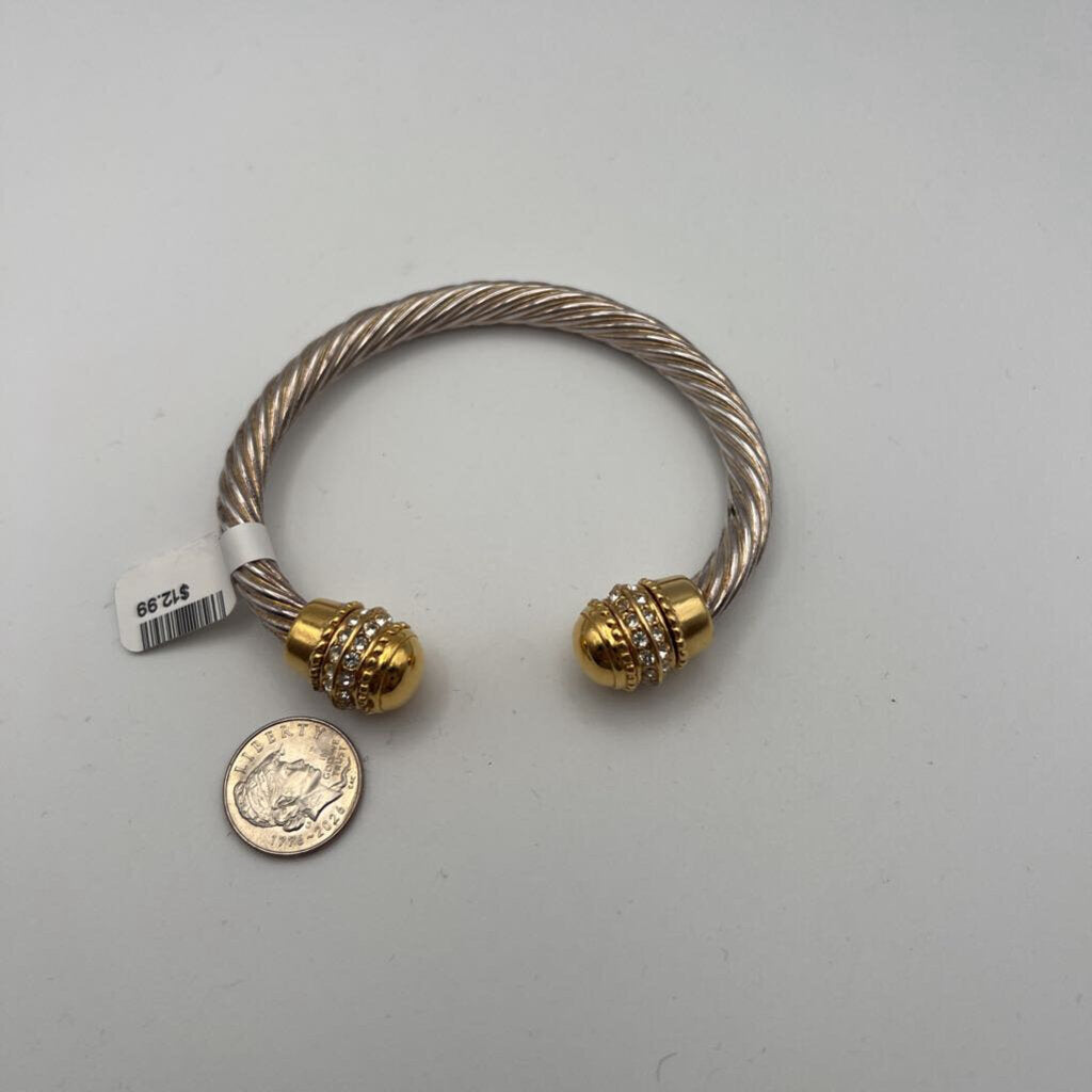 Silver/ Gold Cuff Bracelet