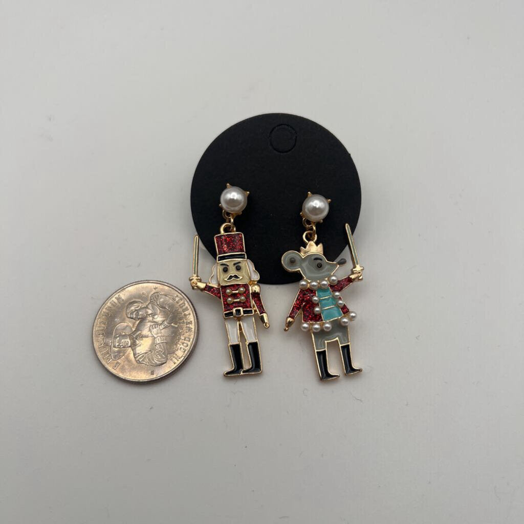 Nutcracker Drop Earrings