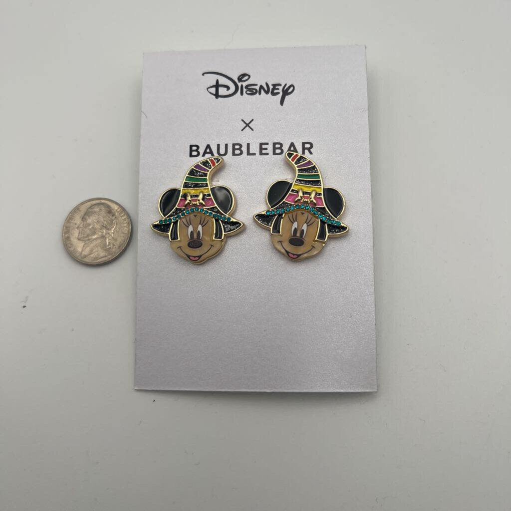Disney X BaubleBar Witch Minnie Earrings