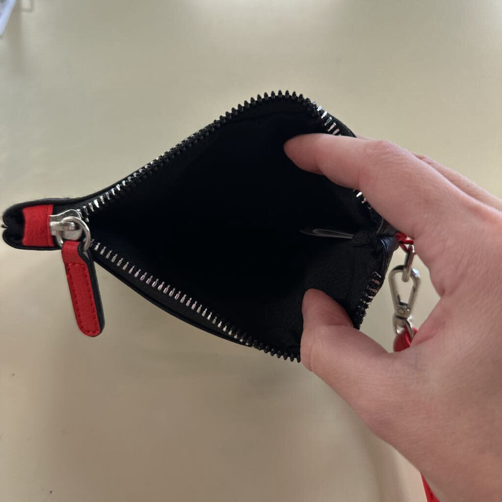 Black Minnie Mouse Wristlet