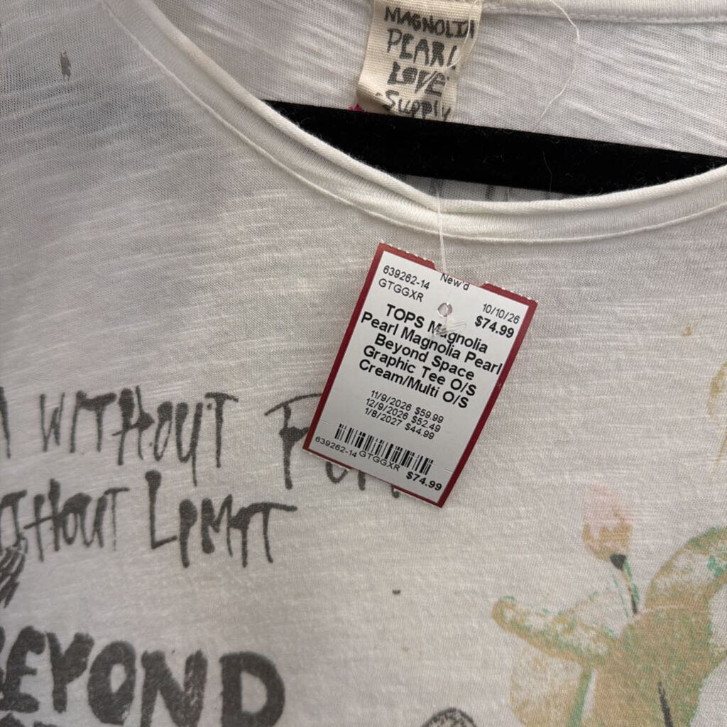 Magnolia Pearl Beyond Space Graphic Tee O/S