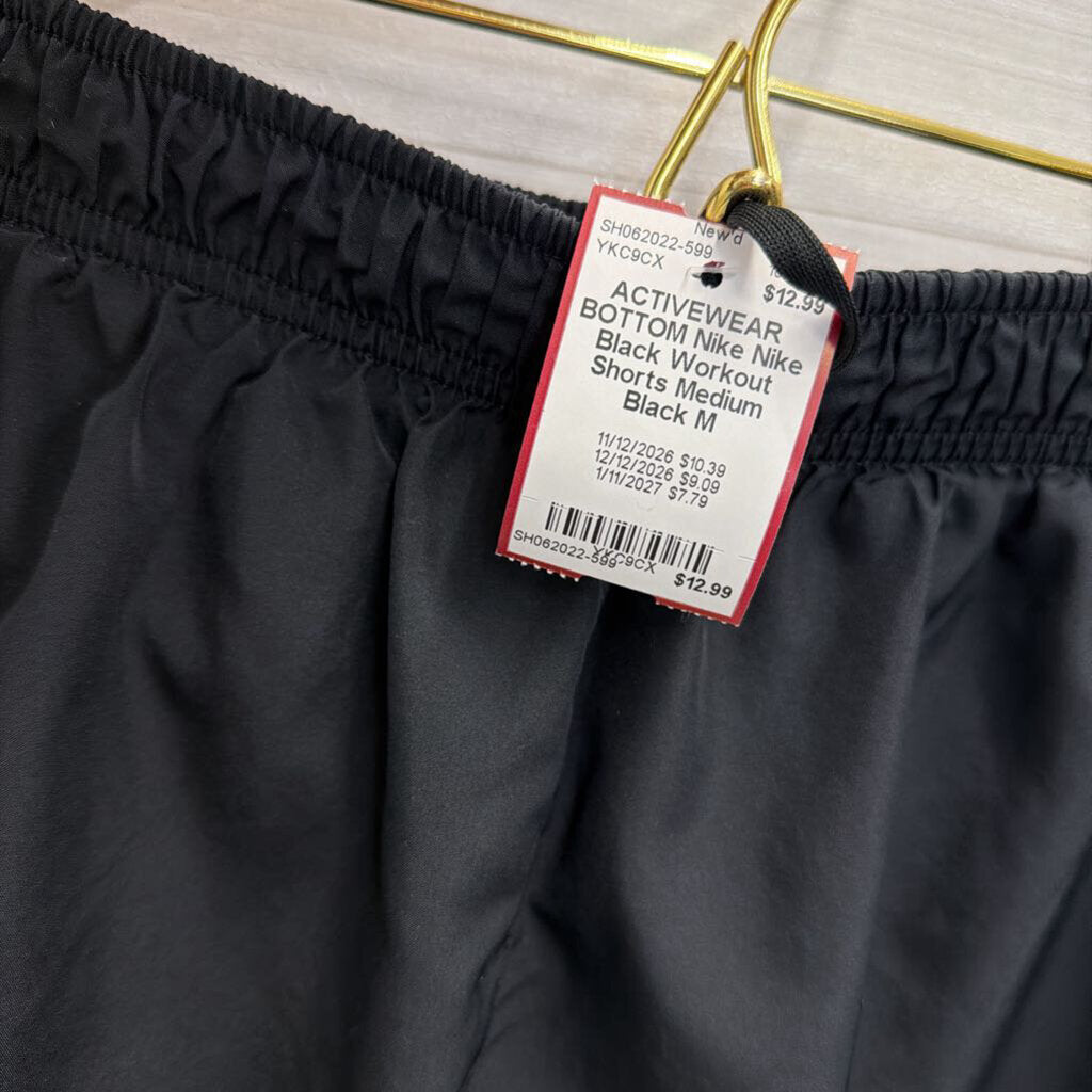 Nike Black Workout Shorts Medium