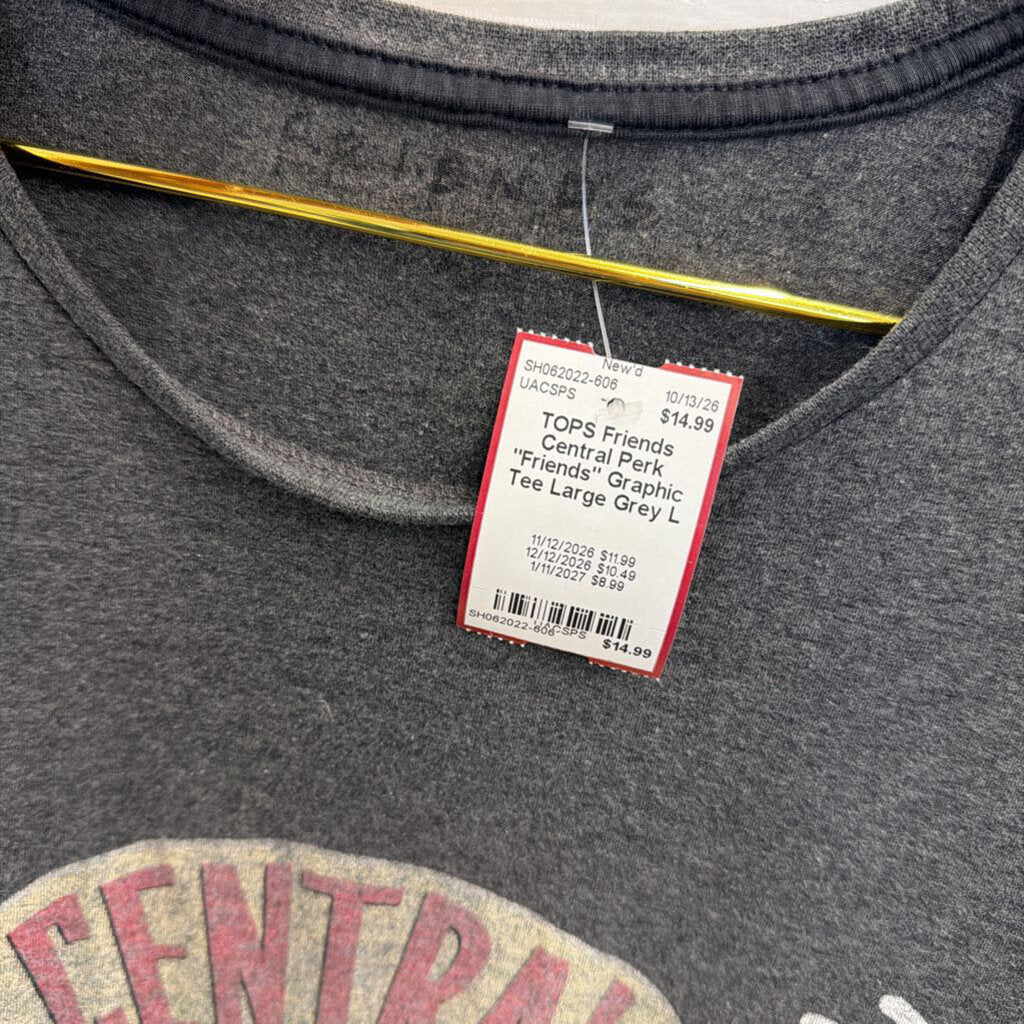 Central Perk "Friends" Graphic Tee Large