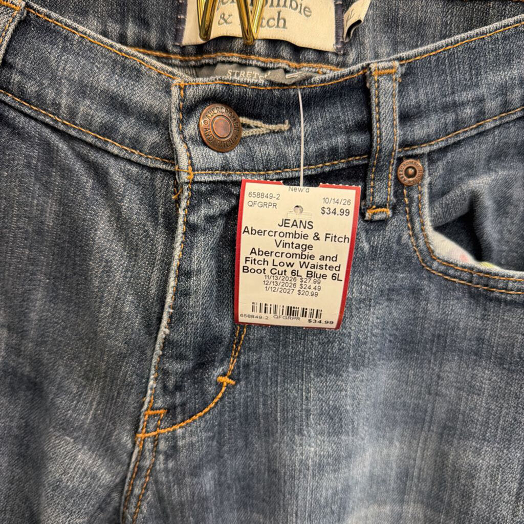 Vintage Abercrombie and Fitch Low Waisted Boot Cut 6L